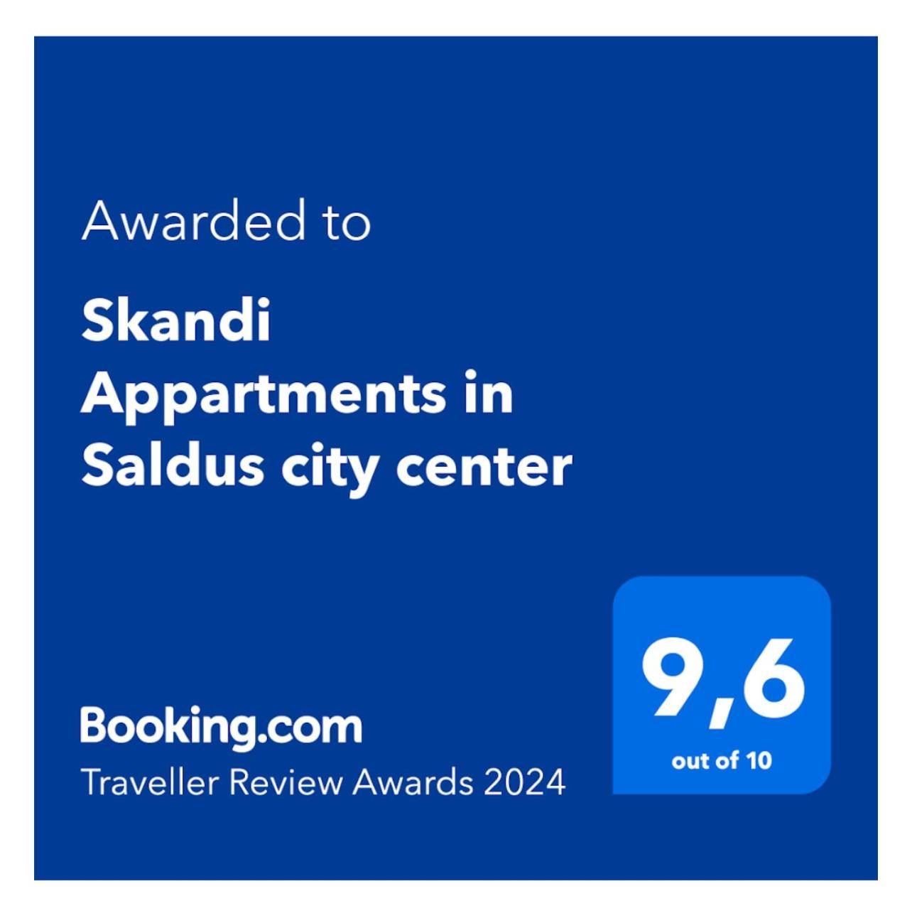 Skandi Appartments In Saldus City Center Dış mekan fotoğraf
