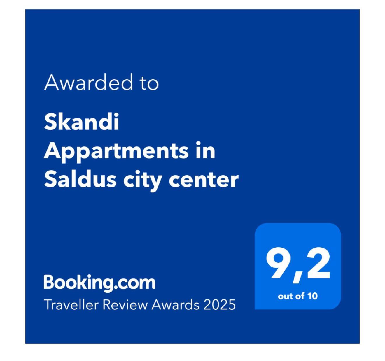 Skandi Appartments In Saldus City Center Dış mekan fotoğraf